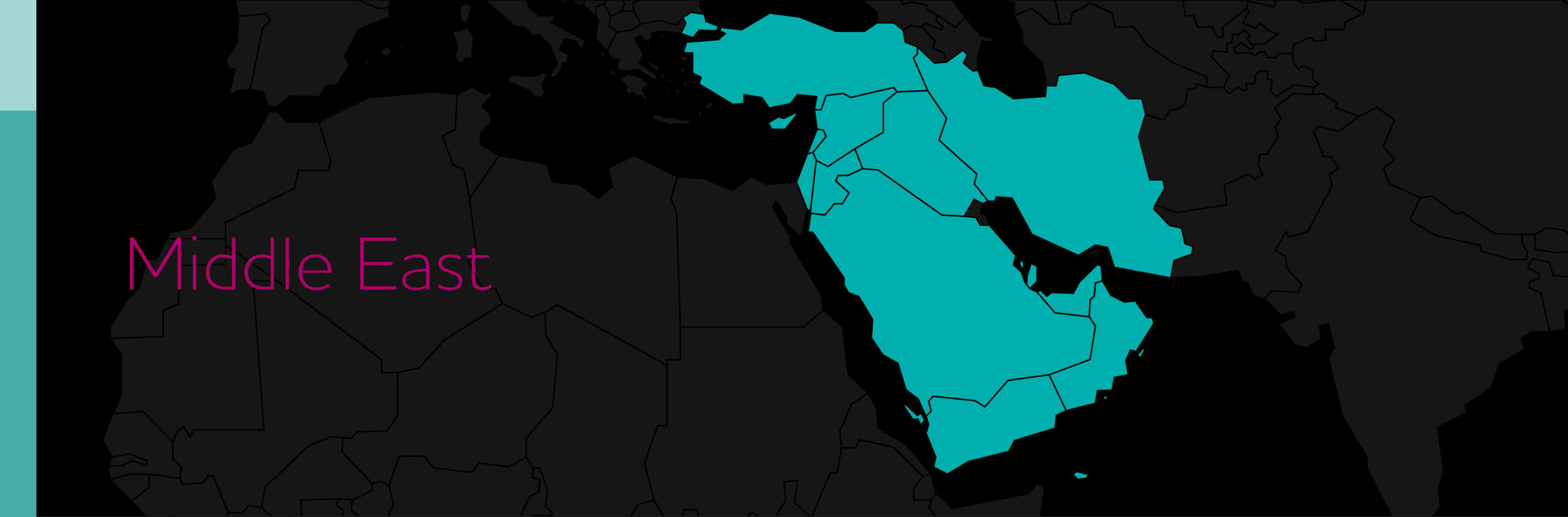 Map of Middle East