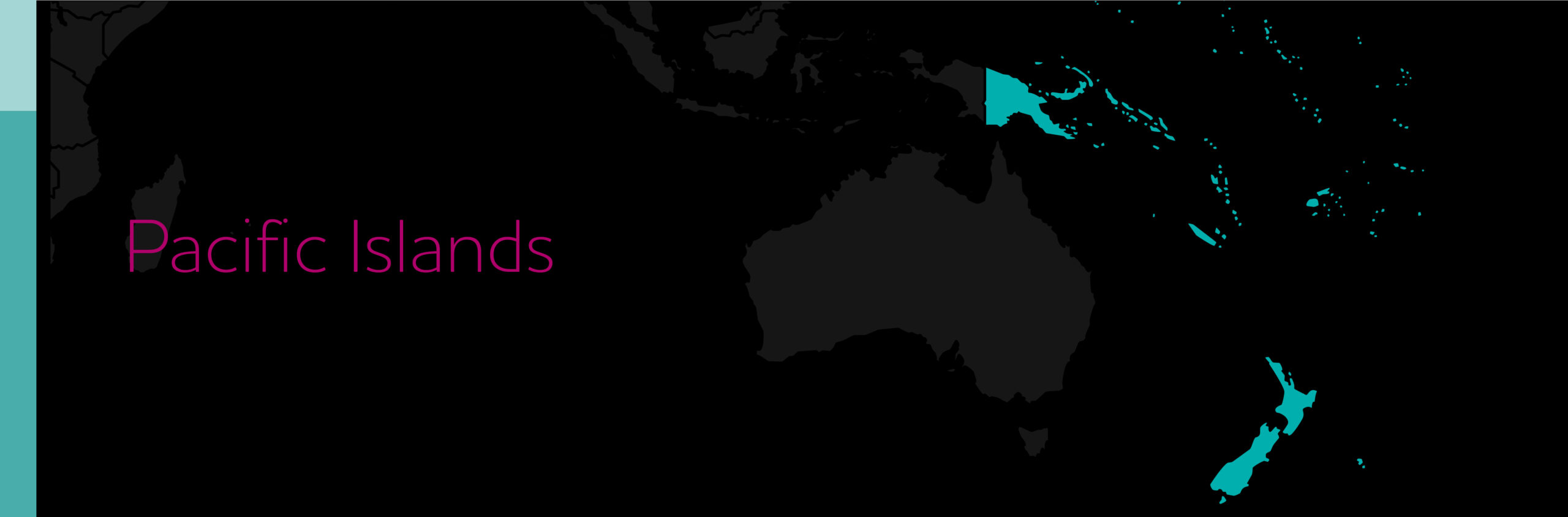 Map of Pacific Islands