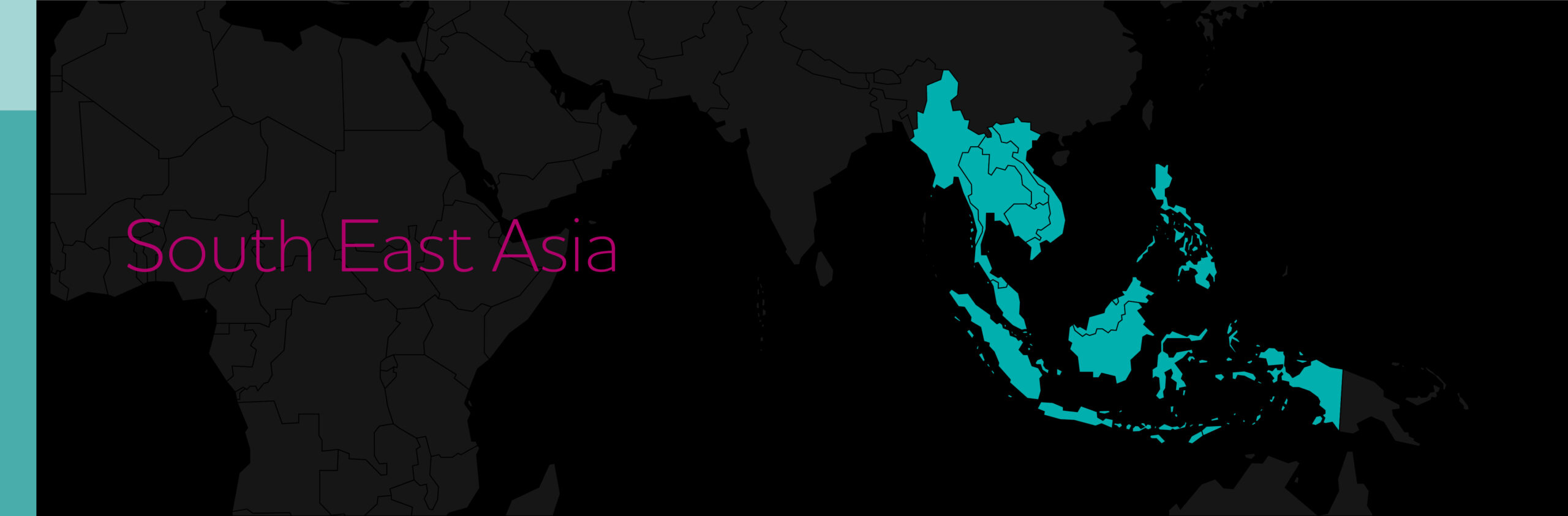 Map of Central South Asia