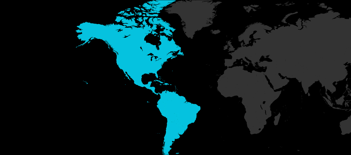 Americas Region Map