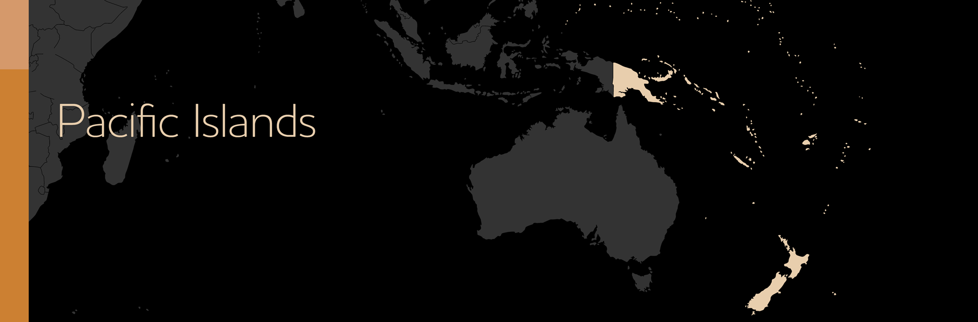 Map of Pacific Islands